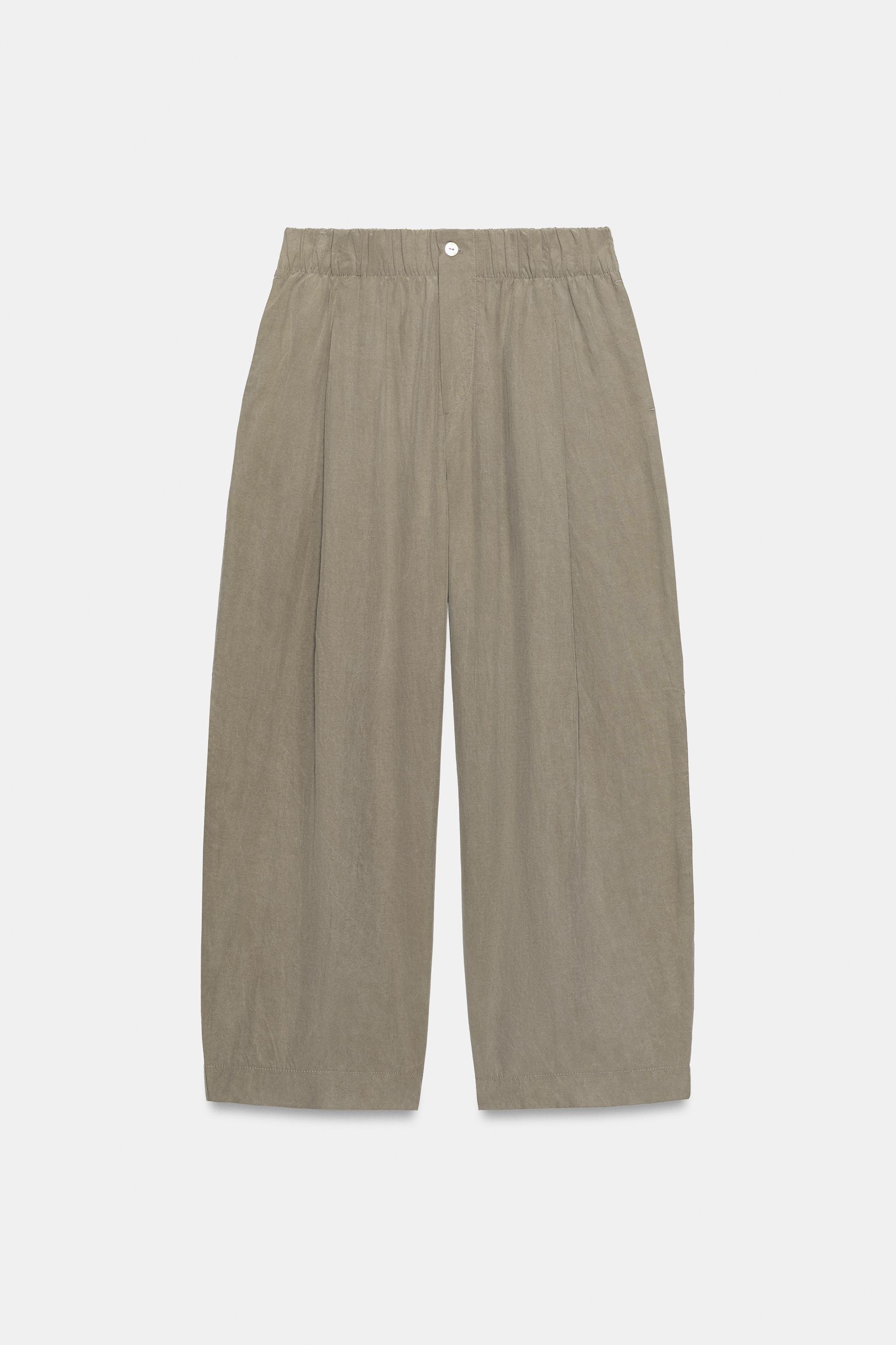 FLOWY ANKLE PANTS
